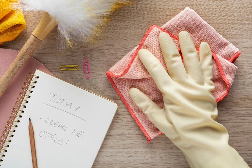 weekly cleaning routine
