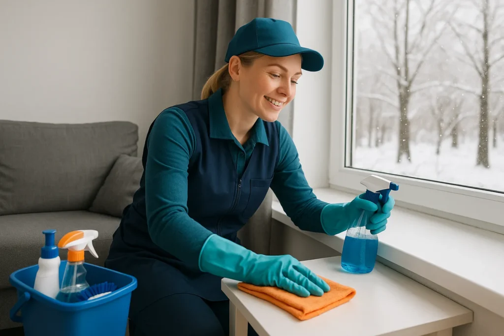 winter cleaning checklist