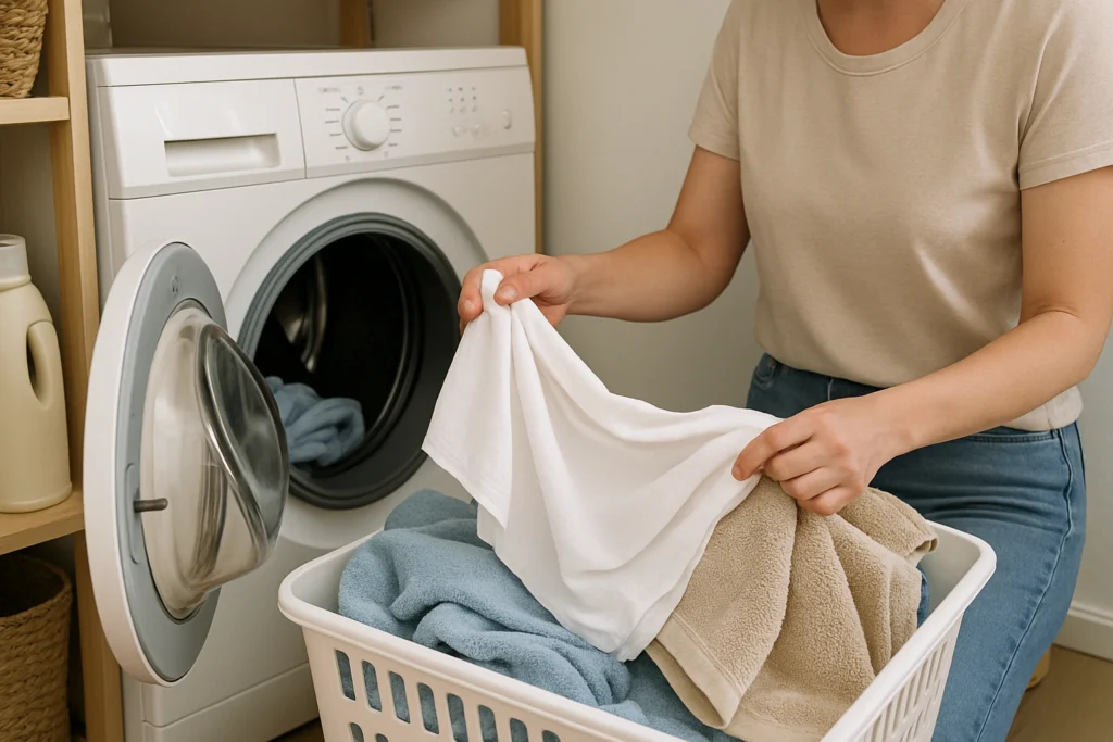 Washing Sheets and Towels Together